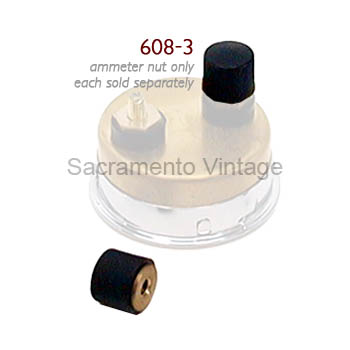 [00608-3] ​​AMMETER INSULATED NUTS- 1926-1931 SET OF 2