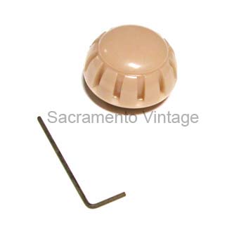 [05951-62] ANTENNA KNOB- IVORY-PINK, ALL 1938