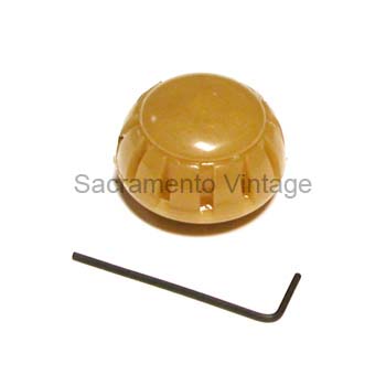 [05951-63] ANTENNA KNOB-LT.YELLOW ALL 1939