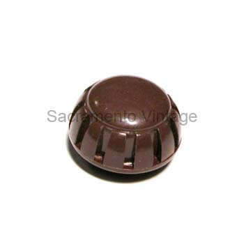 [05951-64] ANTENNA KNOB-RED BROWN, O 1940