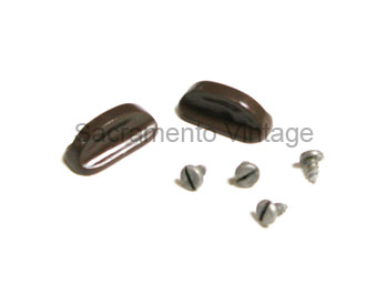 [05951-93] ASHTRAY KNOB- chocolate 1946