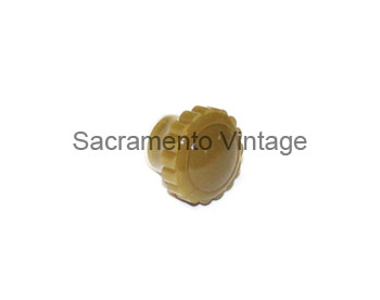 [05951-86] ASHTRAY KNOB- yellow brown dlx 1937