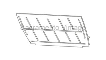 [01037-3] BACK CAB PANEL- ROADSTER PK 1928-29