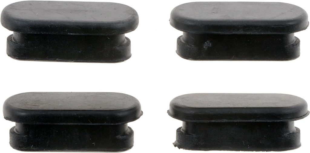 [07036-0] BACKING PLATE RUBBER PLUGS FOR BRAKE ADJUSTING SLOT- (4) 1949 UP CAR AND PU