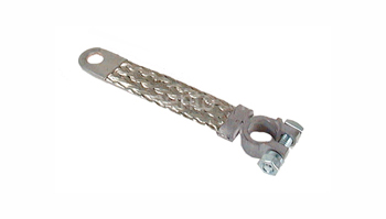 [00795-8] BATTERY GROUND STRAP- WOVEN X-LONG STYLE 8 LONG 1928-31