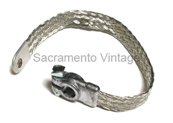 [06174-3] BATTERY TO GROUND STRAP- 1935 11.5 LONG