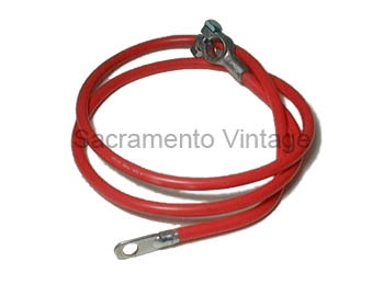 [07234-1] BATTERY TO SOLENOID CABLE 1953-55
