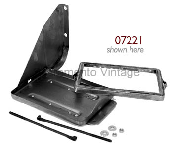 [07221-1] BATTERY TRAY and HOLD DOWN 12 VOLT 1956 use group 24 Battery