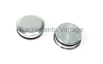 [08439-5] BED ROLL PLUGS- polished 1-1/4in 1951-72