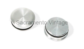[08439-4] BED ROLL PLUGS - satin 1-1/4in 1951-72
