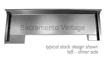 [08420-21] BED SIDE- STOCK / left 1961-64