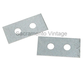 [08415-2] BED STRIP METAL SPACER- 1948-72 AT FRONT OF BED UNDER STRIP