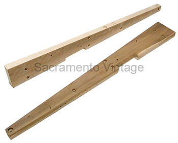 [01042-11] BED TO FRAME WOOD MOUNTING BLOCKS- WIDE BED 1931