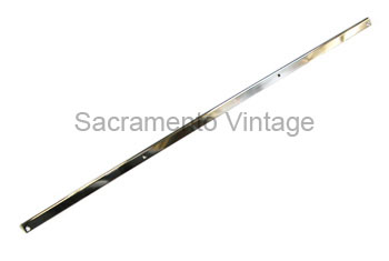 [08413-2] BED WOOD REAR CAP- polished 1950-72