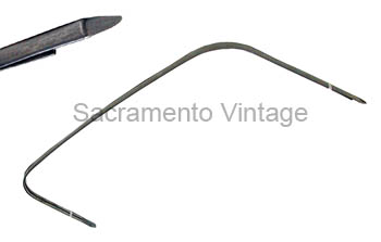 [01158-22] BELT RAIL METAL MOLDING MODEL A FORD COUPES- BUSINESS, SPORT & SPECIAL / 1" WIDE - minor issues / 2-PC DESIGN - SOLD AS-IS NO REFUND/EXHANGE