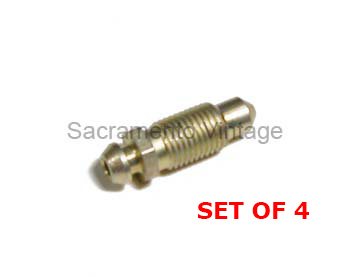[05264-2] BLEEDER SCREWS- FOR WHEEL CYLINDERS 1939-48 - SET 0F 2-