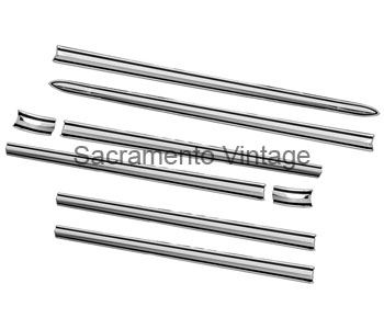 [201168-1] BODY MOLDING SET LONG BED 1968-69 F100/250