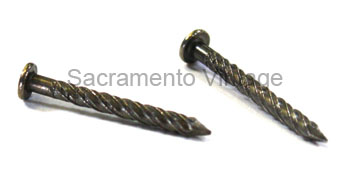 [01185-27] BODY / ROOF NAILS .085 X 7/8 FLAT HEAD SPIRAL SHANK - 100