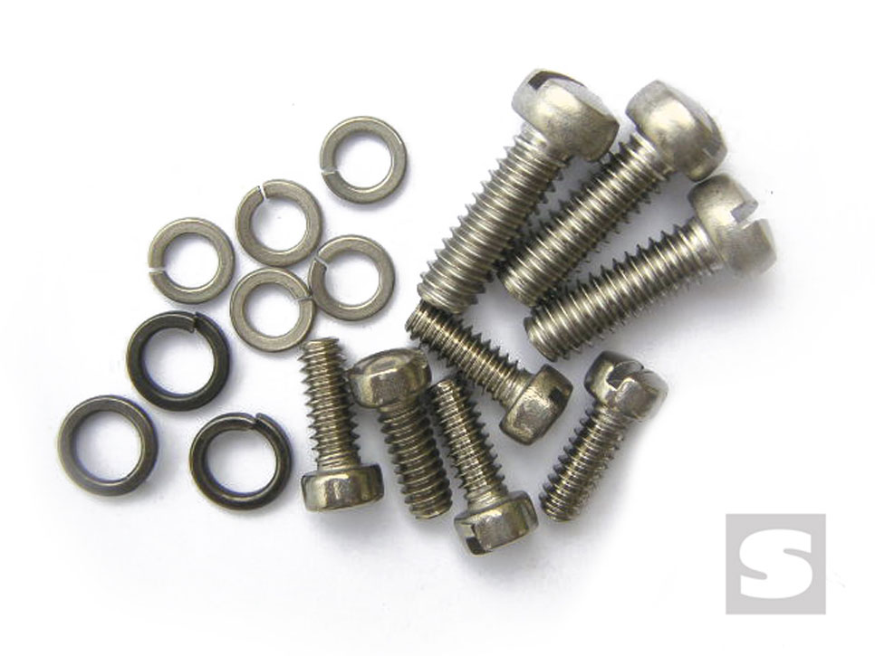 [05897-95] BODY SCREW KIT- stainless Genuine set of 8 with washers
