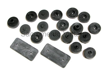[06702] BODY TO FRAME MOUNTING PAD 1941