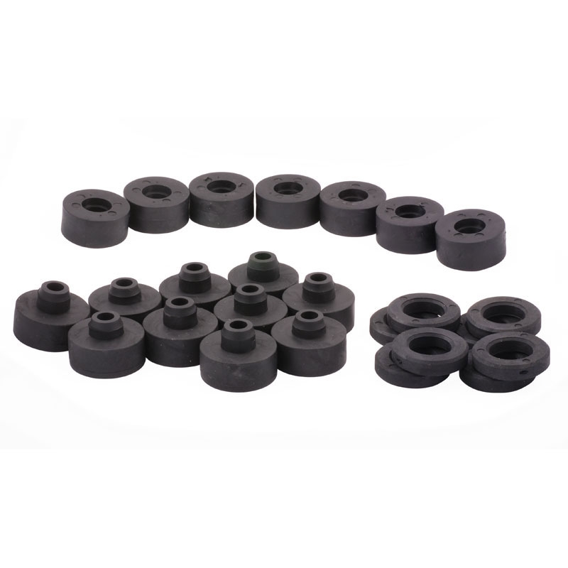[06703] BODY TO FRAME MOUNTING PAD SET- PASSENGER 1942-48