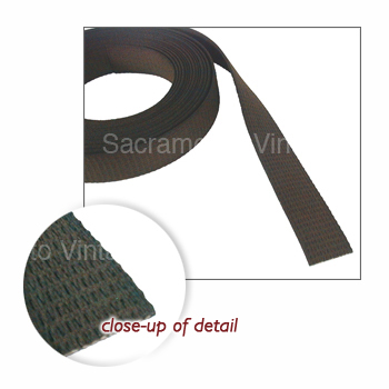 [01119-0] BODY TO FRAME WEBBING - MOST POPULAR 1/16" THICK x 20'