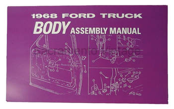 [09343-34] BODY/INTERIOR ASSEMBLY MANUAL 1968