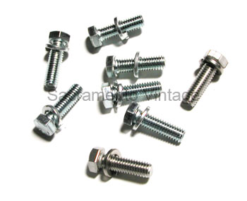 [05746-1] WATER PUMPS TO BLOCK BOLT KIT PUMPS TO BLOCK-  STAINLESS  FOR TWO PUMPS  1937-48