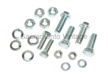 [08275-3] BOLT KIT rear bumper brace plain 48-56