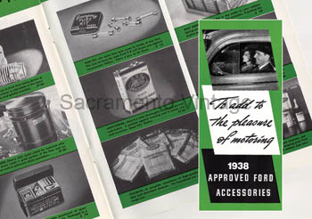 [09280] BOOK- ACCESSORY BROCHURE 1938