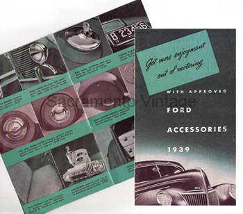 [09281] BOOK- ACCESSORY BROCHURE 1939