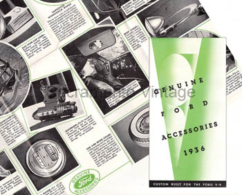 [09407] BOOK- ACCESSORY FOLDER 1936