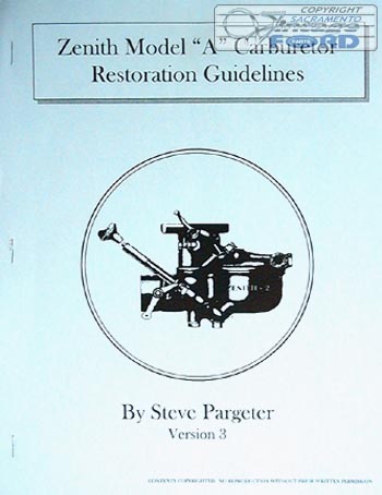 [09143] BOOK- CARBURETOR RESTORATION 1928-31
