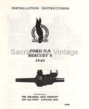 [09293] BOOK- COLUMBIA AXLE INSTALL 1940