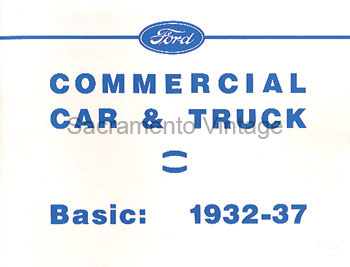 [09207] BOOK- COMMERICAL CAR & TRUCK 1932-37