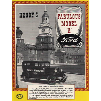 [09117] BOOK- HENRYS FABULOUS MODEL A