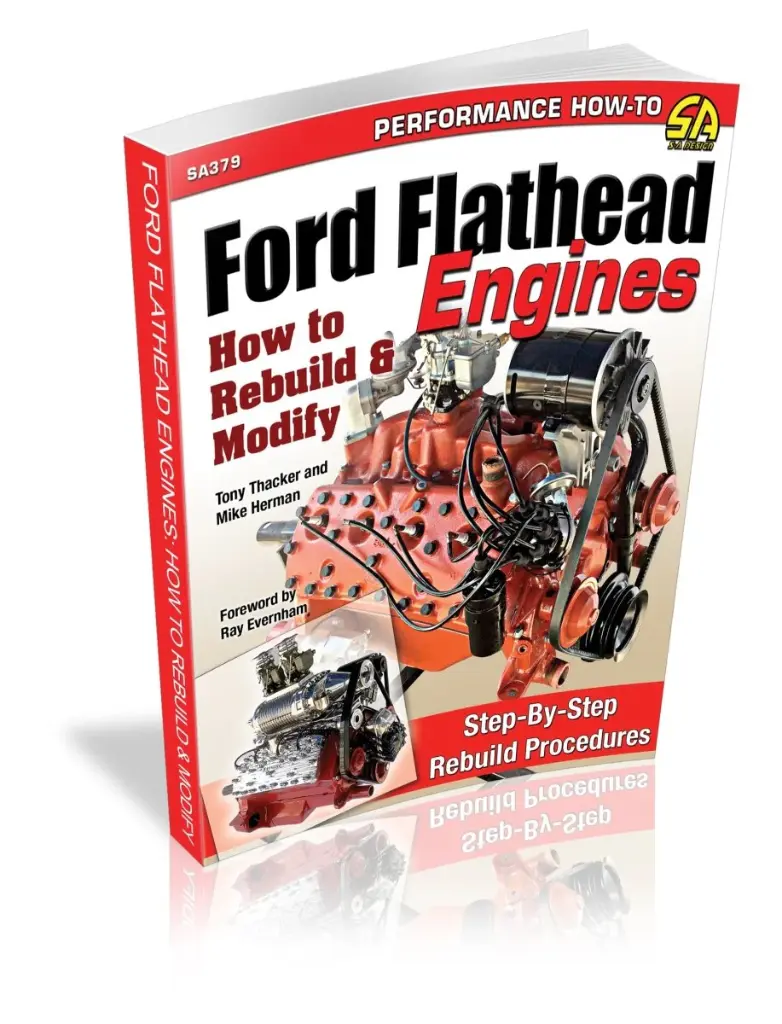 [09308-5] BOOK- HOW TO REBUILD & MODIFY FORD FLATHEAD ENGINES- THACKER / HER_AN
