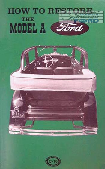 [09111] BOOK- HOW TO RESTORE THE MODEL A