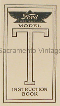 [09006] BOOK- INSTRUCTION T CARS 1909-15
