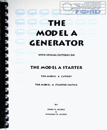 [09155] BOOK- MODEL A GENERATOR & STARTER