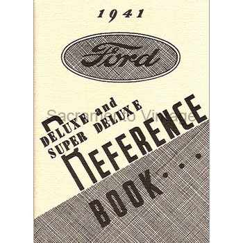 [09235] BOOK- OWNER'S REFERENCE 1941