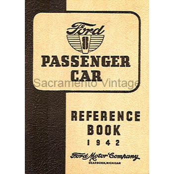 [09237] BOOK- OWNER'S REFERENCE 1942