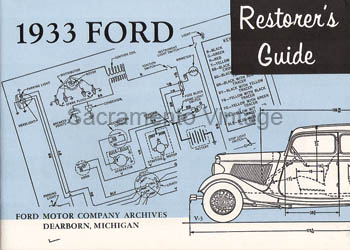 [09211] BOOK- RESTORE GUIDE 1933