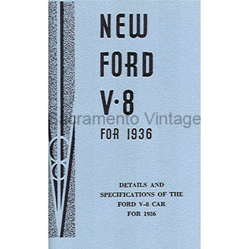 [09219] BOOK- RESTORER'S GUIDE 1936