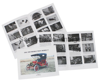 [09057] BOOK- THE 1909 PRODUCTION MODEL T VOLUME 3 52 PAGES RODDA