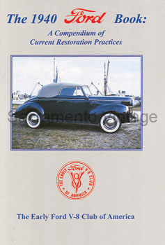 [09276] BOOK- THE 1940 FORD BOOK