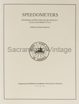 [09035] BOOK- THE MODEL T SPEEDOMETER MTFCA