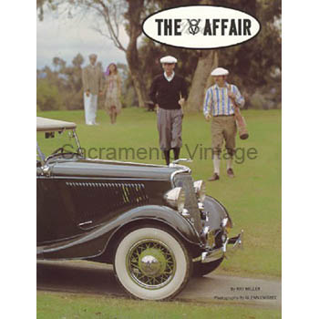 [09260-1] BOOK- V8 AFFAIR SOFTBOUND 1932-42 303 PAGES