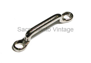 [00953] BRACKET FOR LOOP STRAP- 1928-34 / FOR 1-1/4  STRAP NICKLE PLATED