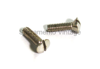 [00844-3] BRACKET SCREWS chrome 1930-31